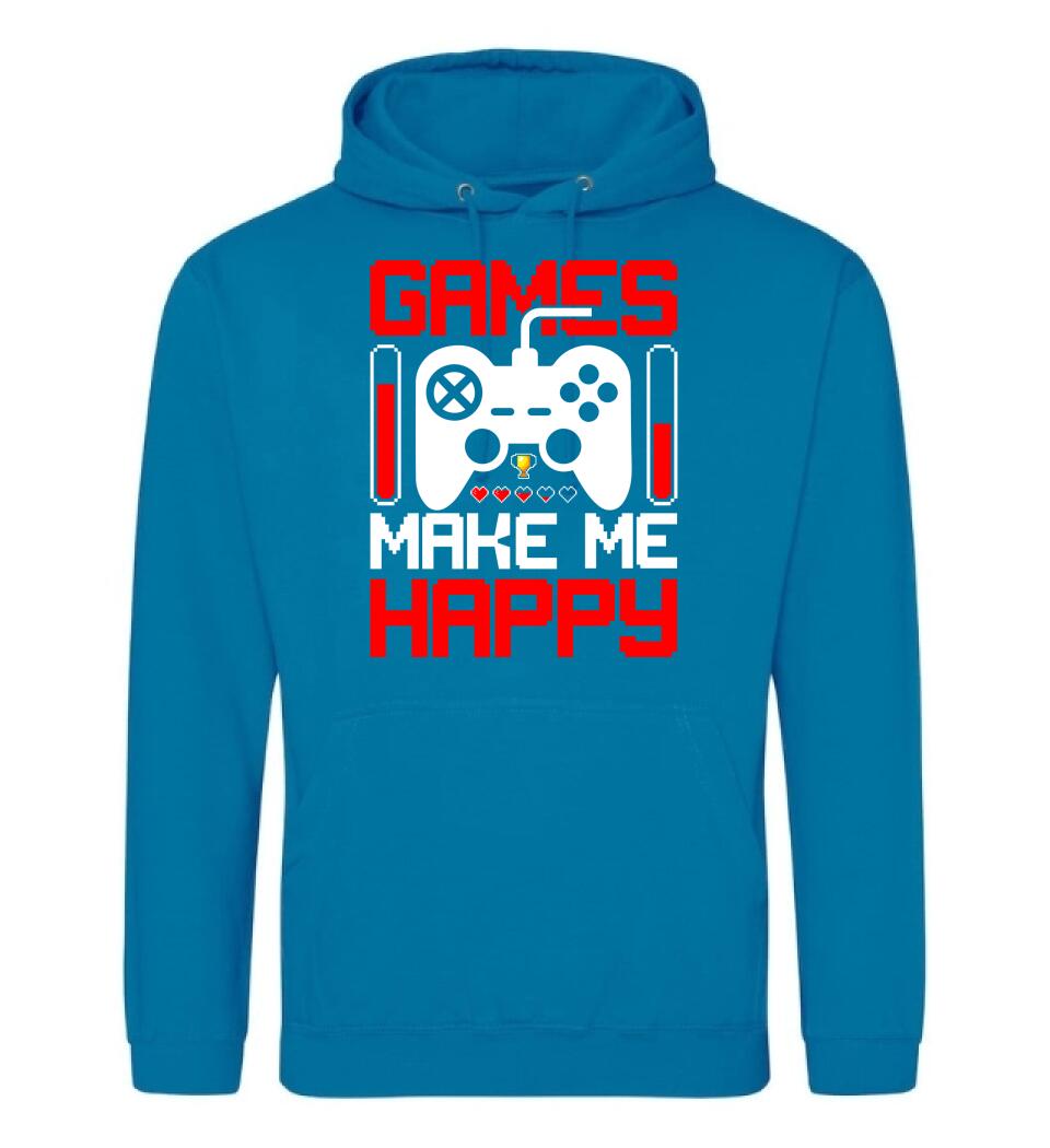 GAMING MAKES ME HAPPY PÓLÓ