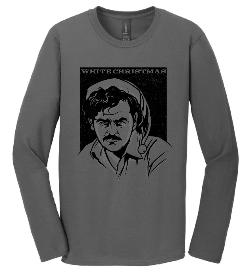 PABLO ESCOBAR WHITE CHRISTMAS PÓLÓ