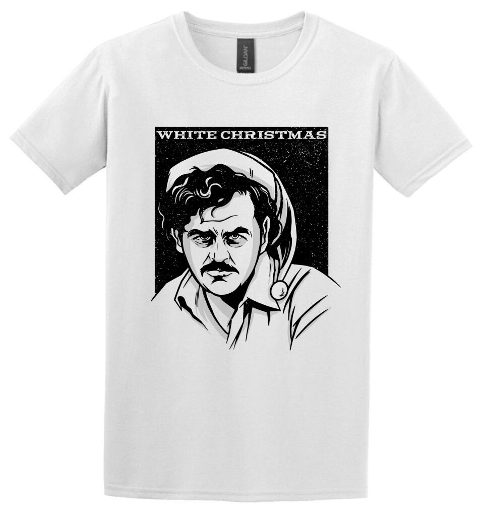 PABLO ESCOBAR WHITE CHRISTMAS PÓLÓ