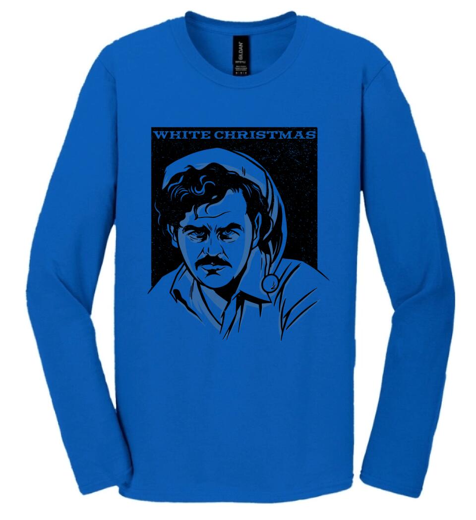 PABLO ESCOBAR WHITE CHRISTMAS PÓLÓ