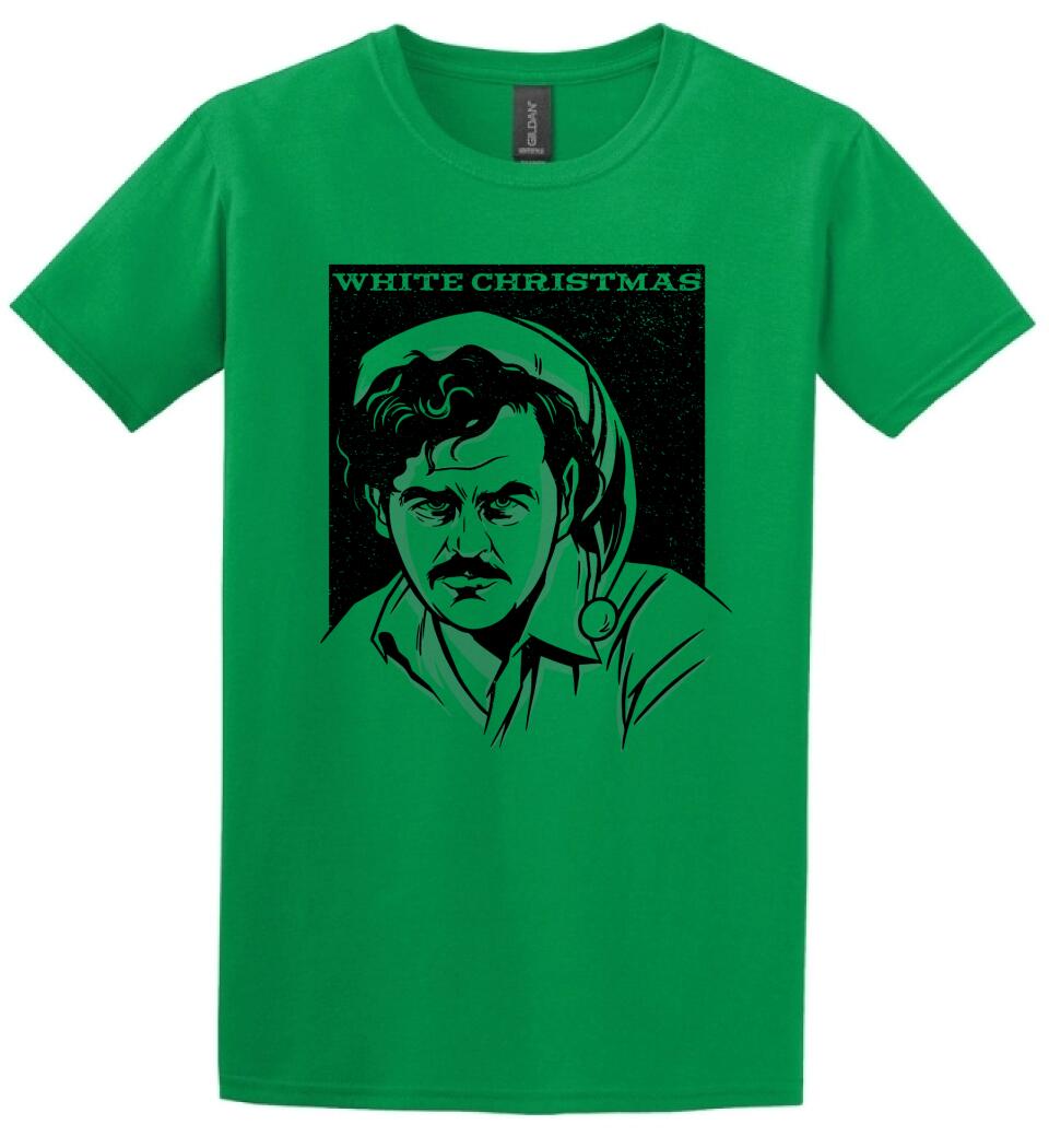 PABLO ESCOBAR WHITE CHRISTMAS PÓLÓ