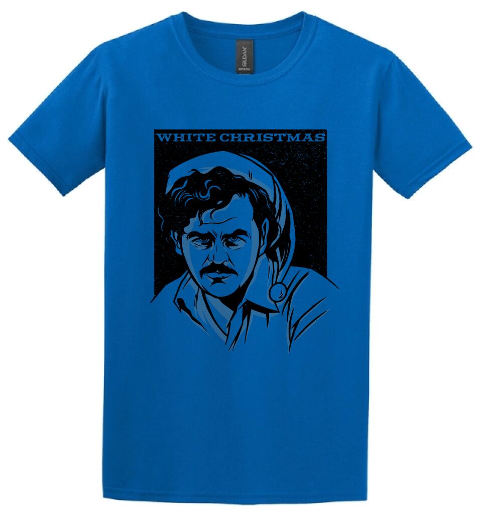 PABLO ESCOBAR WHITE CHRISTMAS PÓLÓ