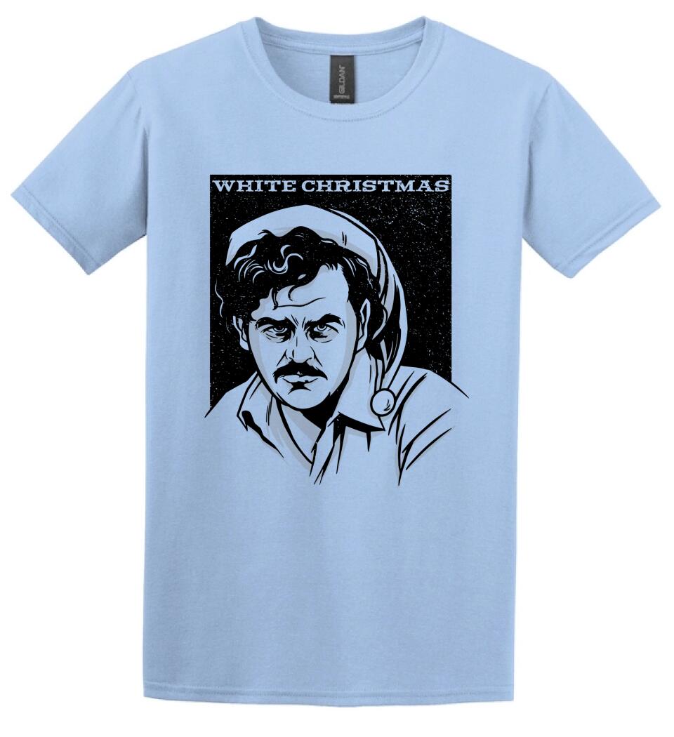 PABLO ESCOBAR WHITE CHRISTMAS PÓLÓ