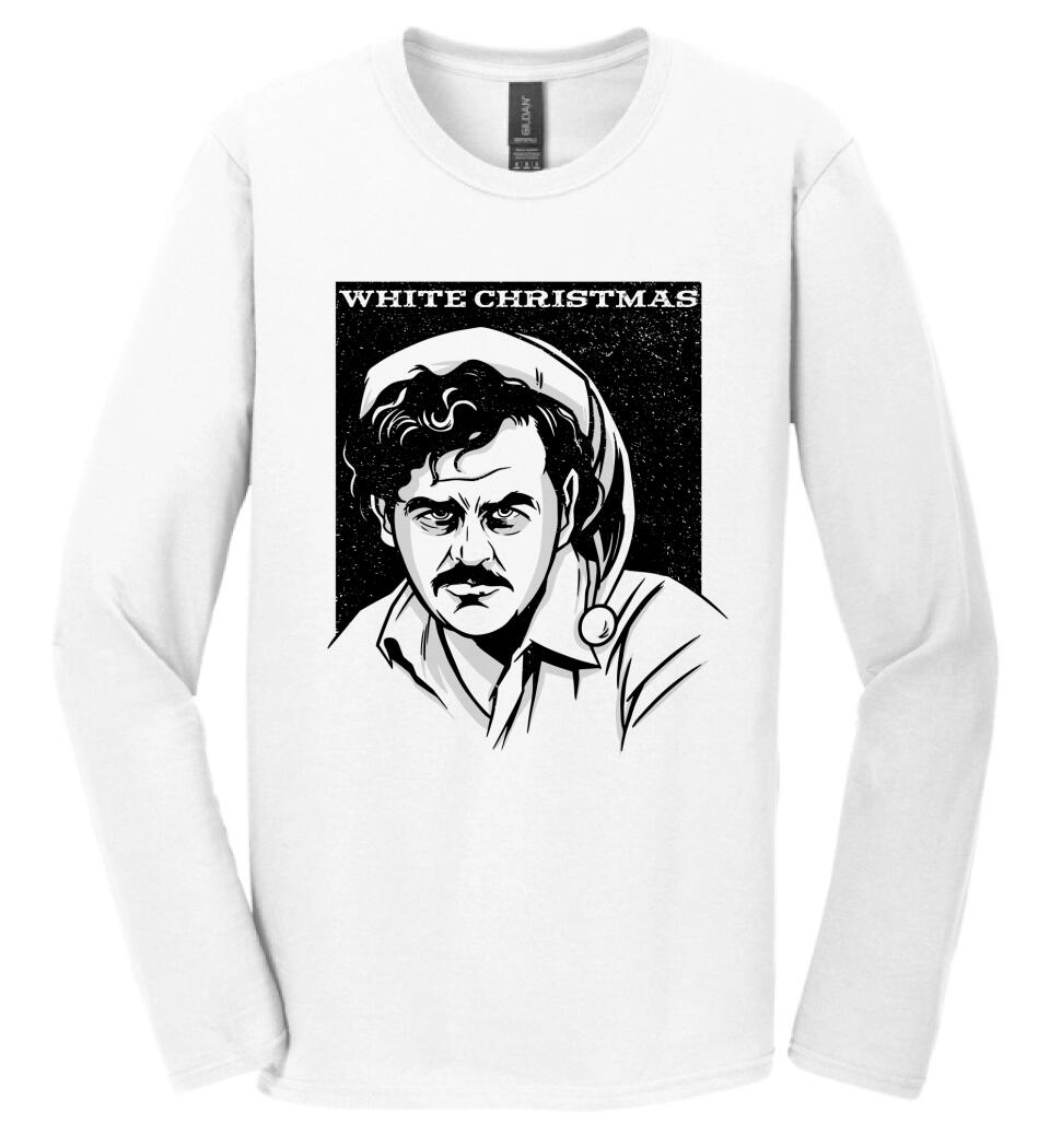 PABLO ESCOBAR WHITE CHRISTMAS PÓLÓ