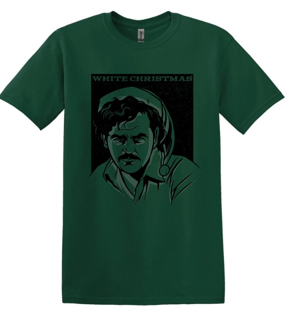 PABLO ESCOBAR WHITE CHRISTMAS PÓLÓ