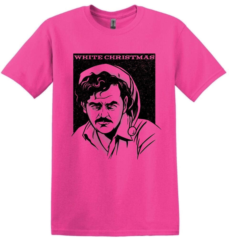 PABLO ESCOBAR WHITE CHRISTMAS PÓLÓ