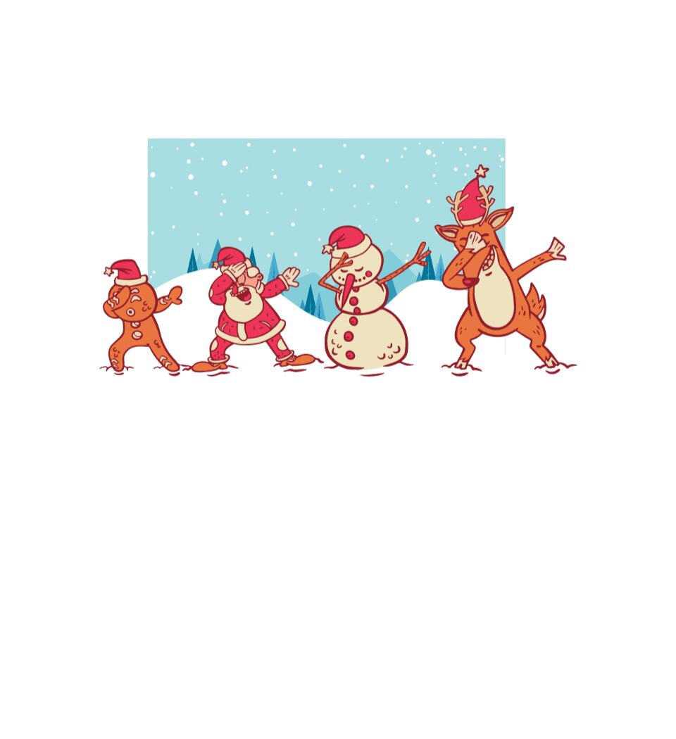 DABBING KARÁCSONY FIGURÁK PÓLÓ