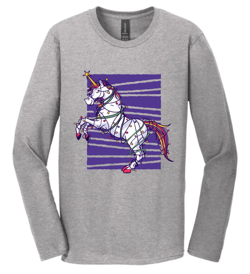 KARÁCSONYI UNIKORNIS PÓLÓ