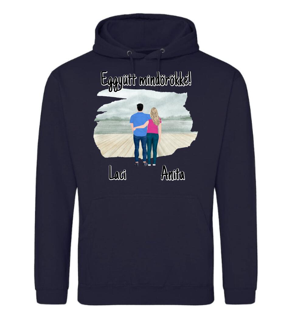 #It's Me szerkeszthető kollekció: Szerelmes pár póló