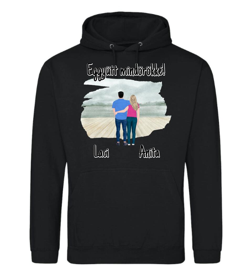 #It's Me szerkeszthető kollekció: Szerelmes pár póló