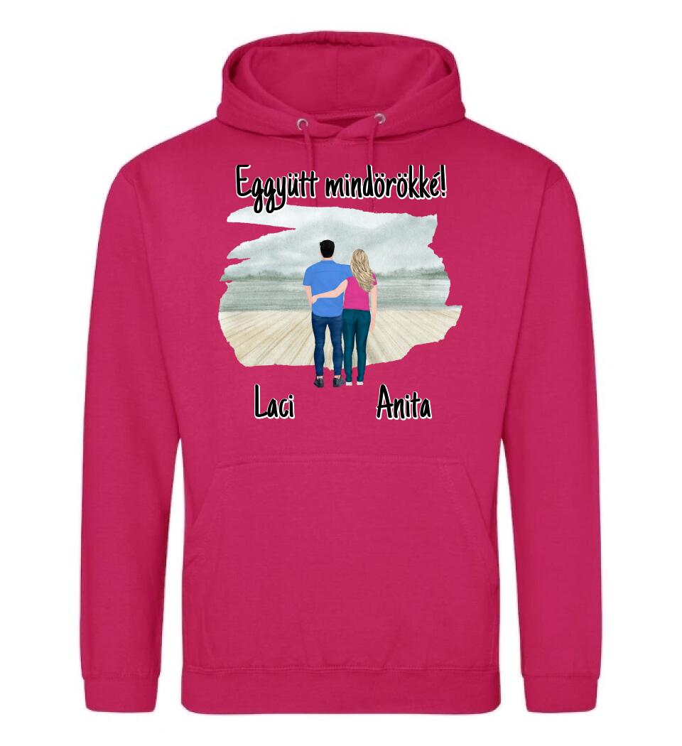 #It's Me szerkeszthető kollekció: Szerelmes pár póló