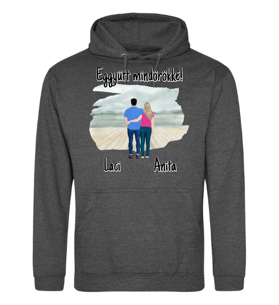 #It's Me szerkeszthető kollekció: Szerelmes pár póló