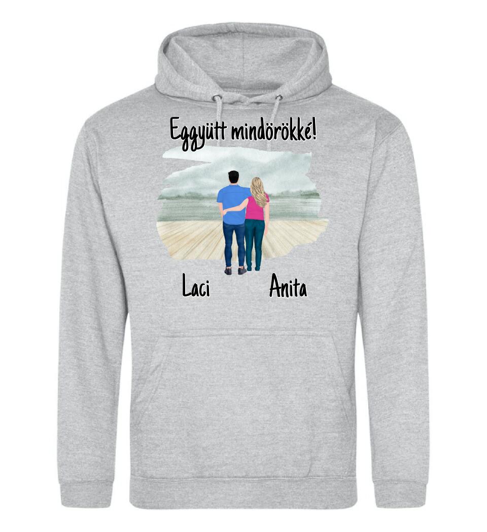 #It's Me szerkeszthető kollekció: Szerelmes pár póló