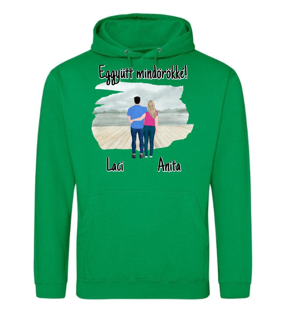 #It's Me szerkeszthető kollekció: Szerelmes pár póló