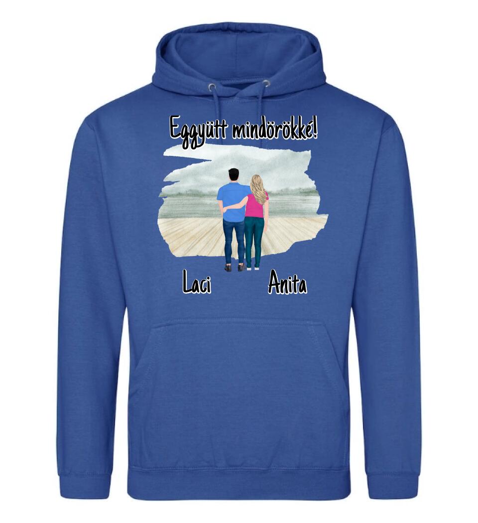 #It's Me szerkeszthető kollekció: Szerelmes pár póló