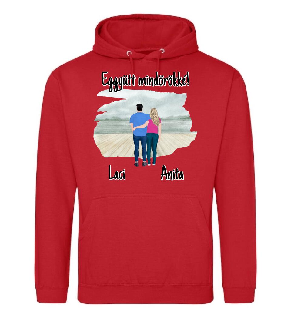 #It's Me szerkeszthető kollekció: Szerelmes pár póló