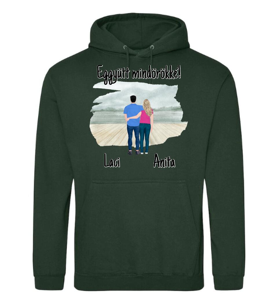 #It's Me szerkeszthető kollekció: Szerelmes pár póló