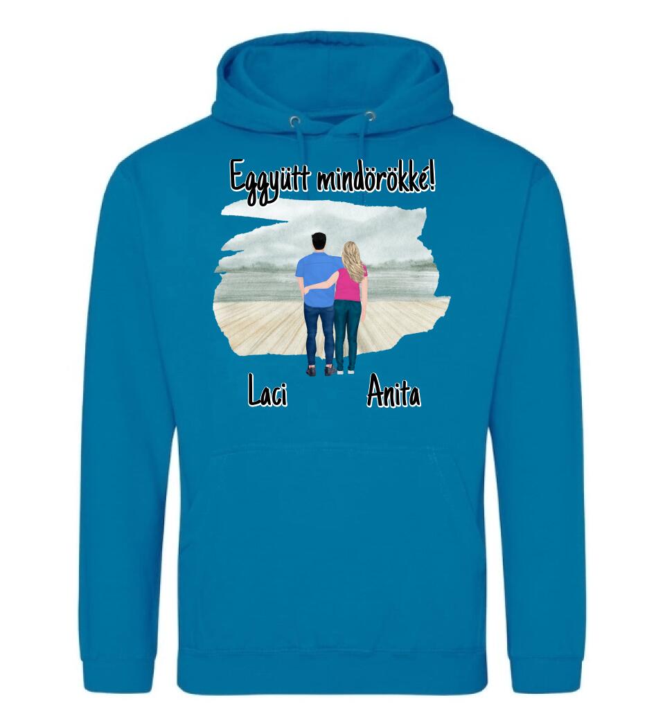 #It's Me szerkeszthető kollekció: Szerelmes pár póló