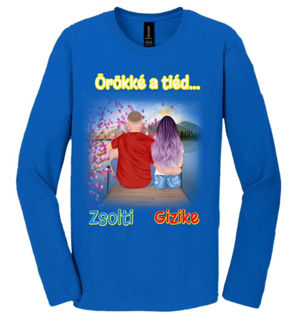 #It's Me szerkeszthető kollekció: Pár a tónál PÓLÓ