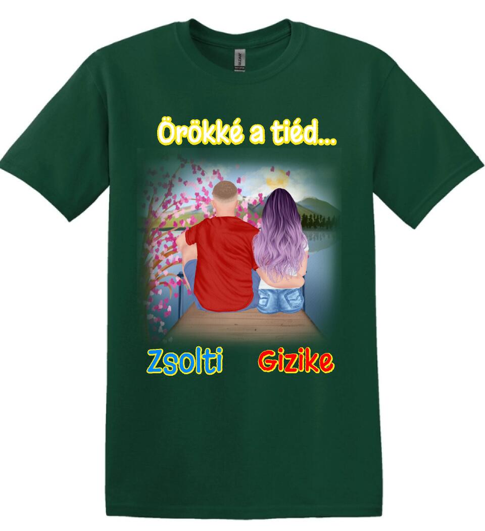 #It's Me szerkeszthető kollekció: Pár a tónál PÓLÓ