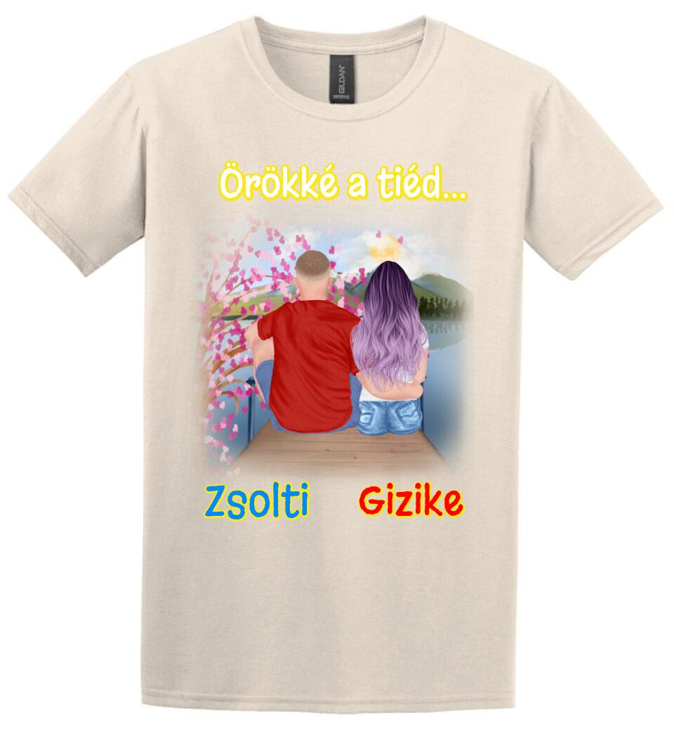 #It's Me szerkeszthető kollekció: Pár a tónál PÓLÓ