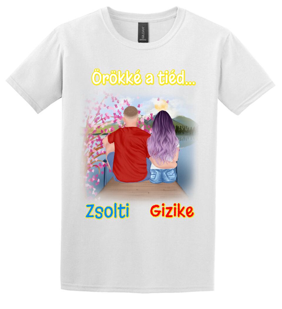 #It's Me szerkeszthető kollekció: Pár a tónál PÓLÓ