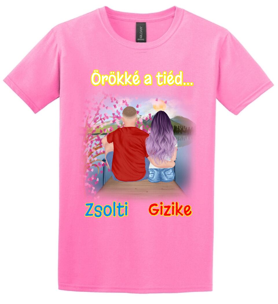 #It's Me szerkeszthető kollekció: Pár a tónál PÓLÓ