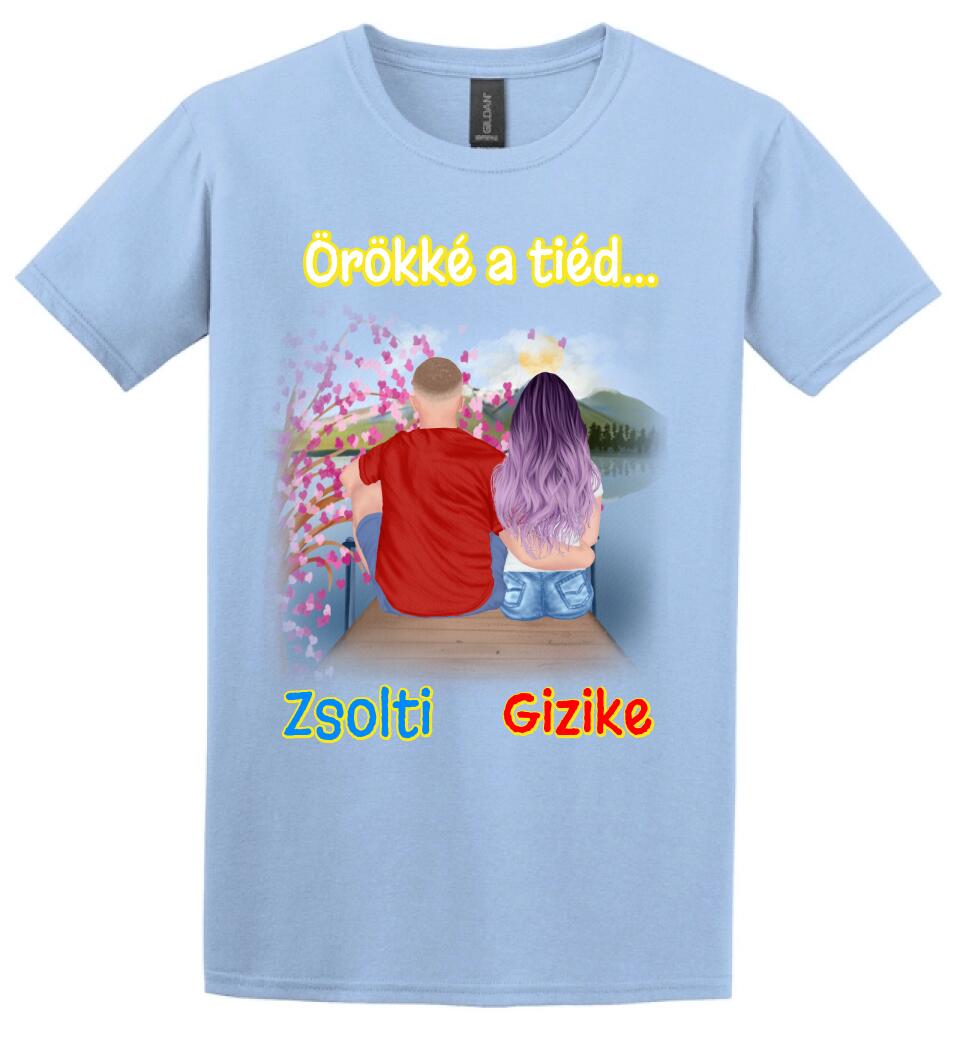 #It's Me szerkeszthető kollekció: Pár a tónál PÓLÓ