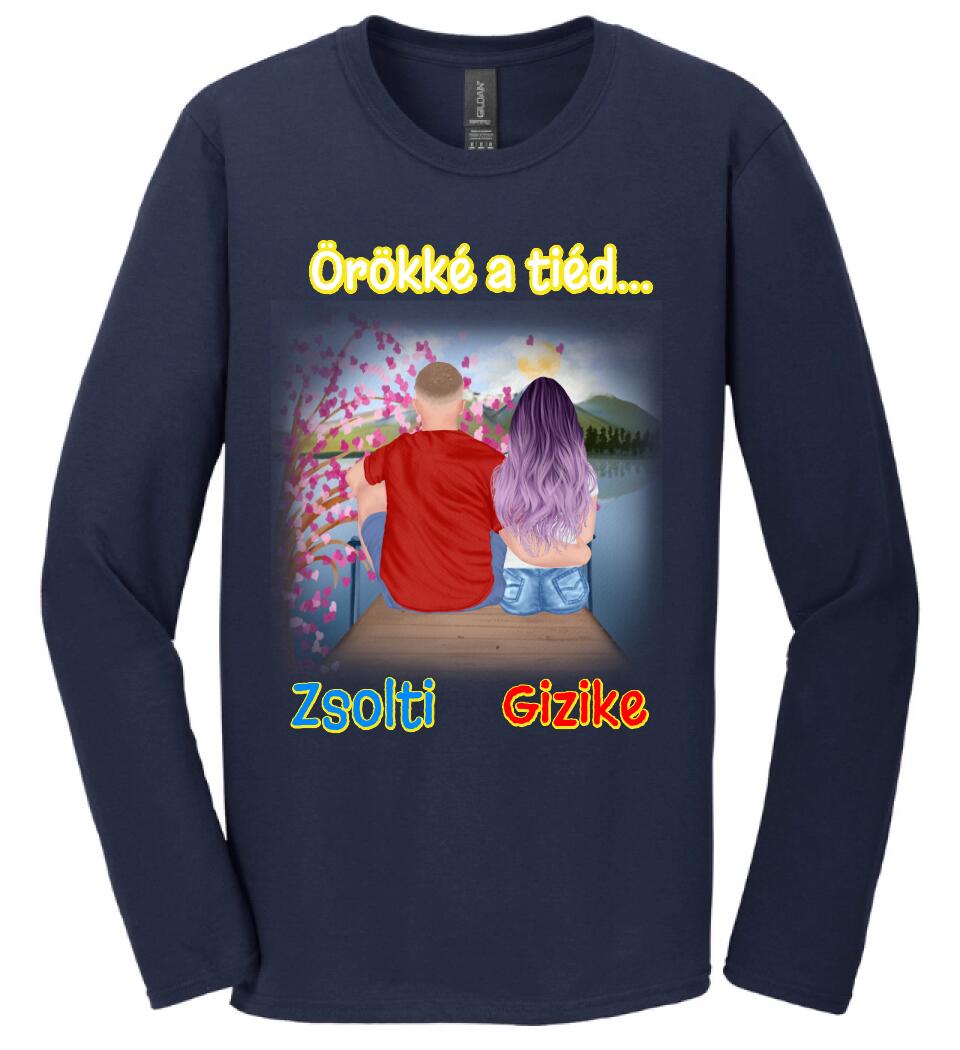 #It's Me szerkeszthető kollekció: Pár a tónál PÓLÓ