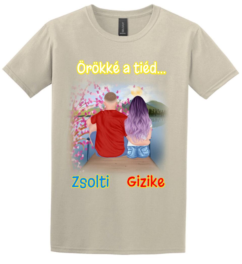 #It's Me szerkeszthető kollekció: Pár a tónál PÓLÓ