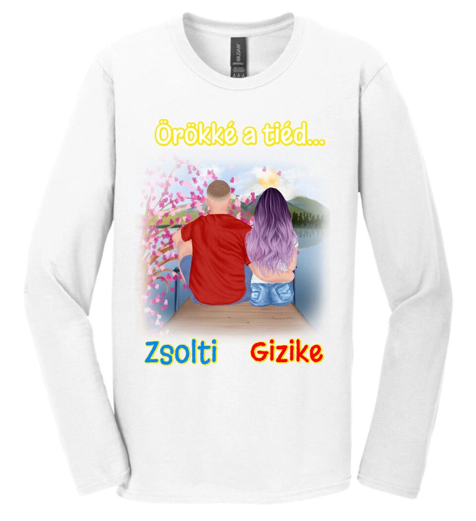 #It's Me szerkeszthető kollekció: Pár a tónál PÓLÓ