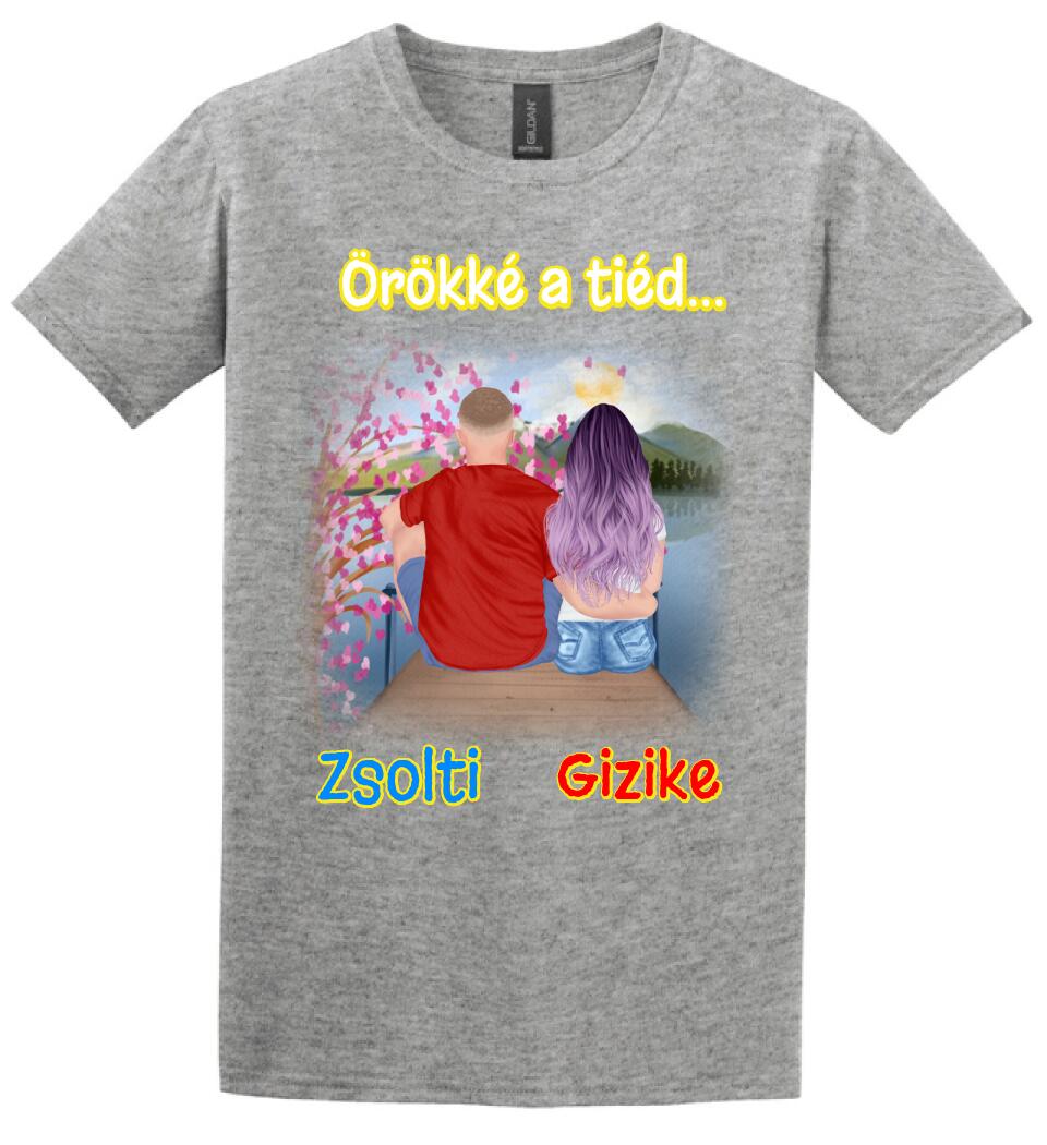 #It's Me szerkeszthető kollekció: Pár a tónál PÓLÓ