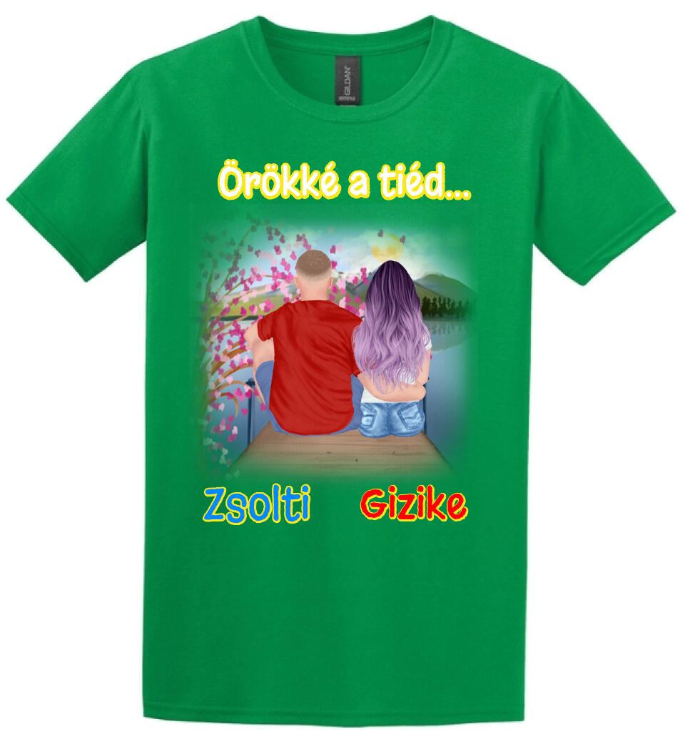 #It's Me szerkeszthető kollekció: Pár a tónál PÓLÓ