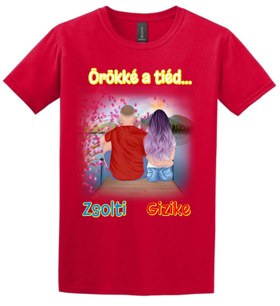 #It's Me szerkeszthető kollekció: Pár a tónál PÓLÓ