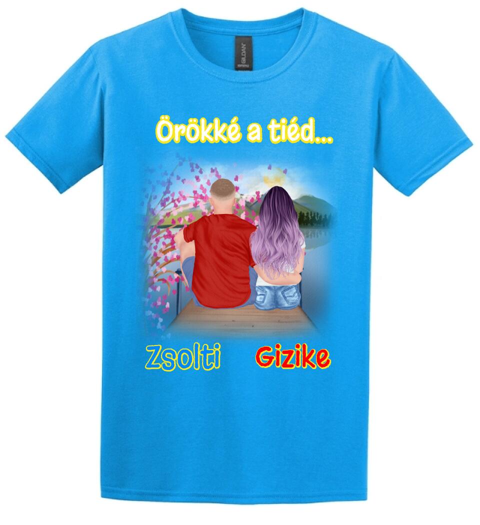 #It's Me szerkeszthető kollekció: Pár a tónál PÓLÓ