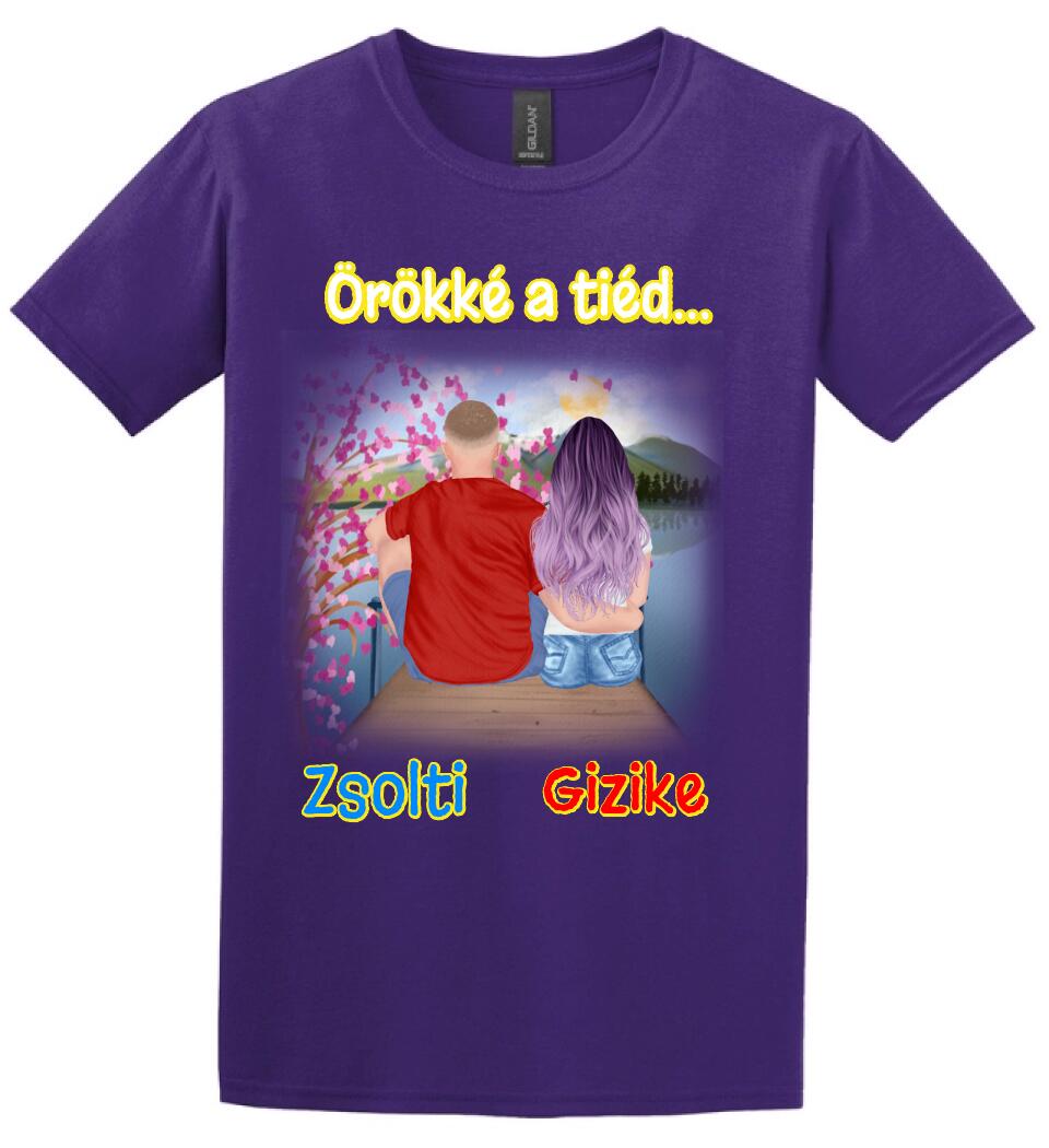 #It's Me szerkeszthető kollekció: Pár a tónál PÓLÓ