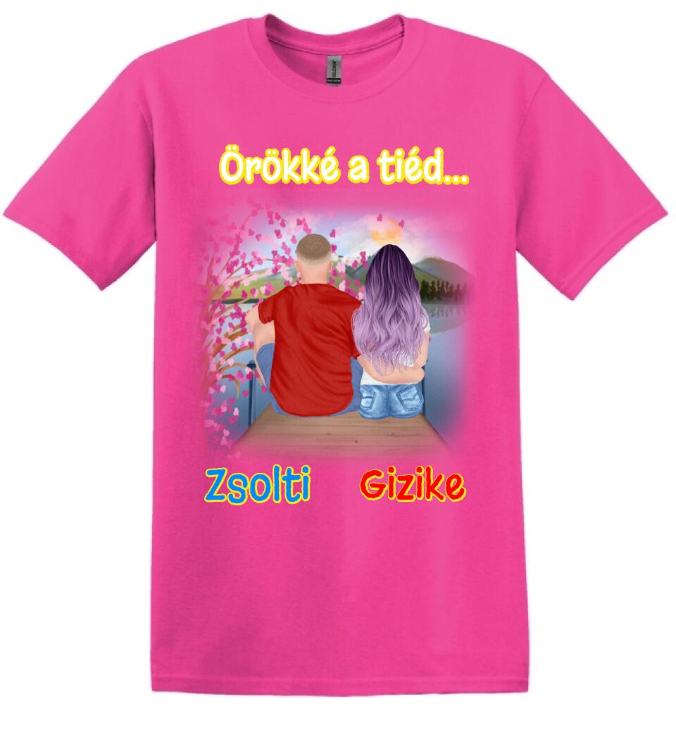 #It's Me szerkeszthető kollekció: Pár a tónál PÓLÓ