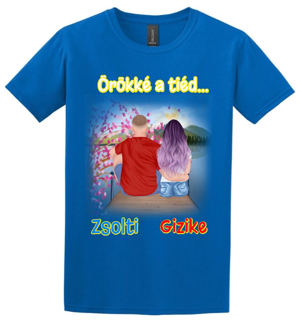 #It's Me szerkeszthető kollekció: Pár a tónál PÓLÓ