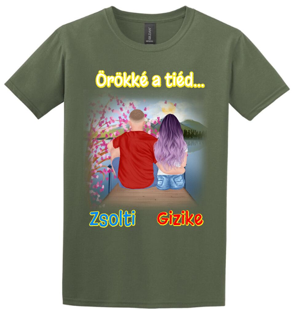 #It's Me szerkeszthető kollekció: Pár a tónál PÓLÓ