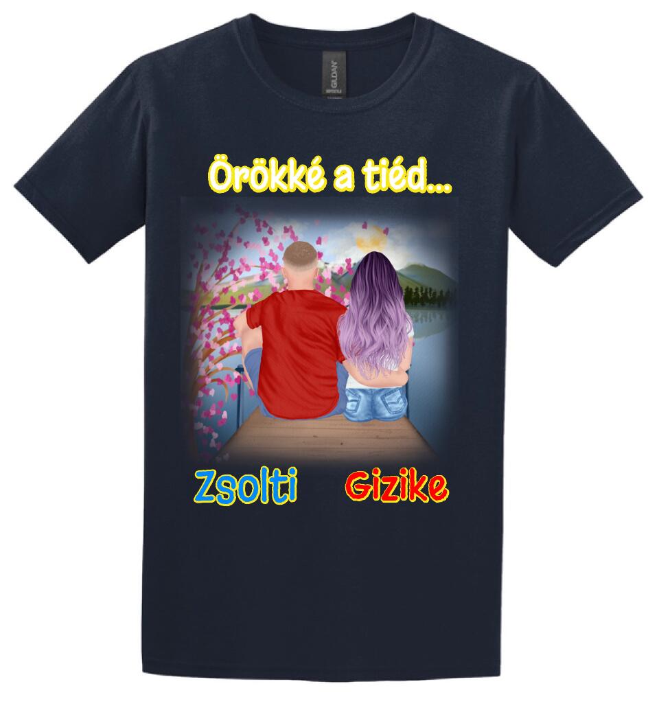 #It's Me szerkeszthető kollekció: Pár a tónál PÓLÓ