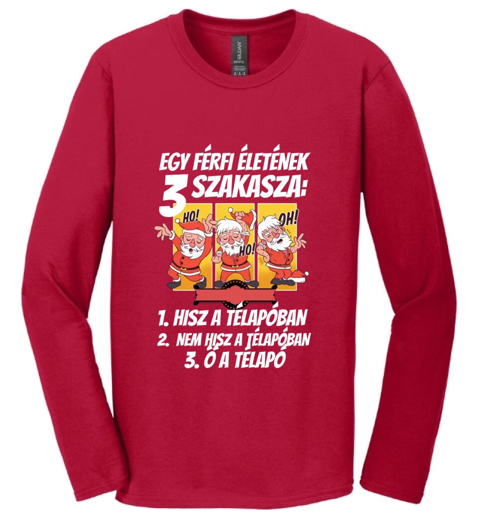 Egy férfi élete télapó pontok