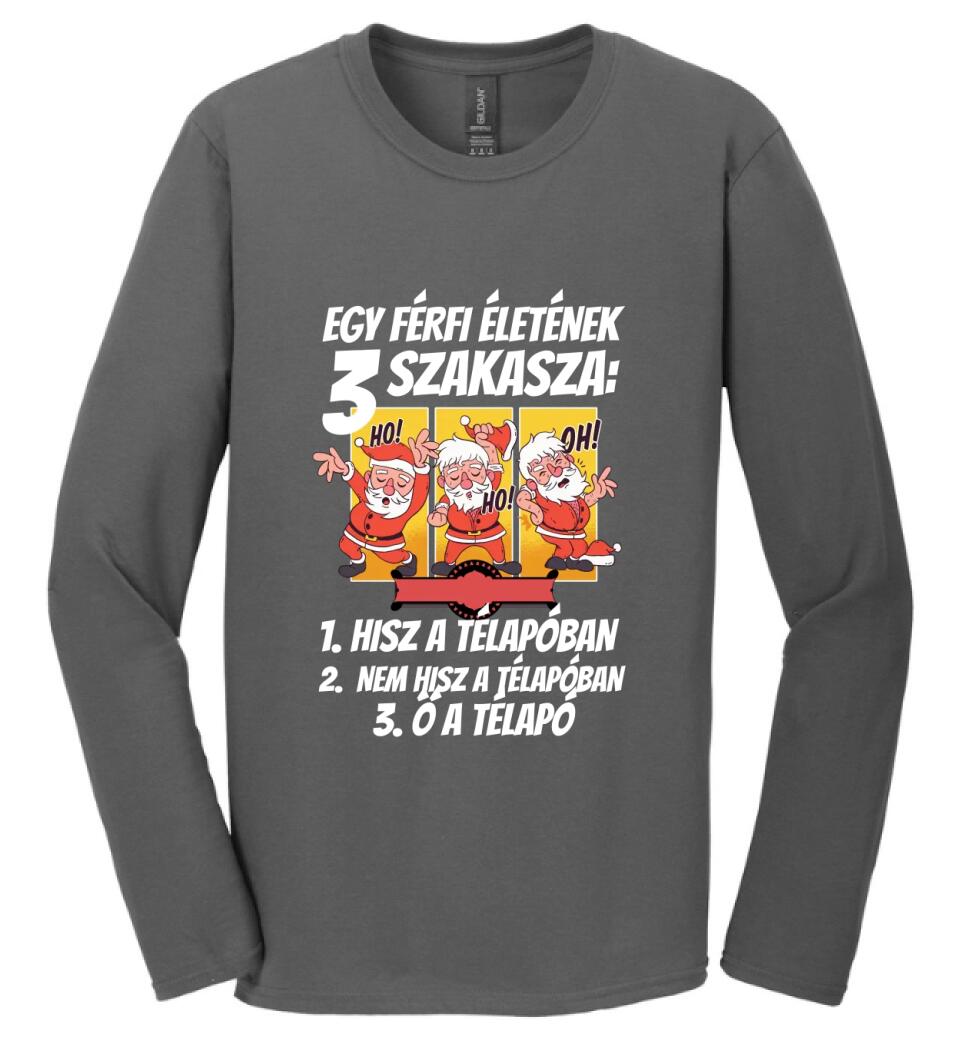 Egy férfi élete télapó pontok