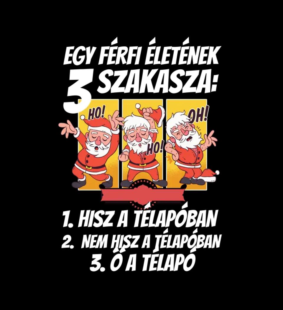 Egy férfi élete télapó pontok