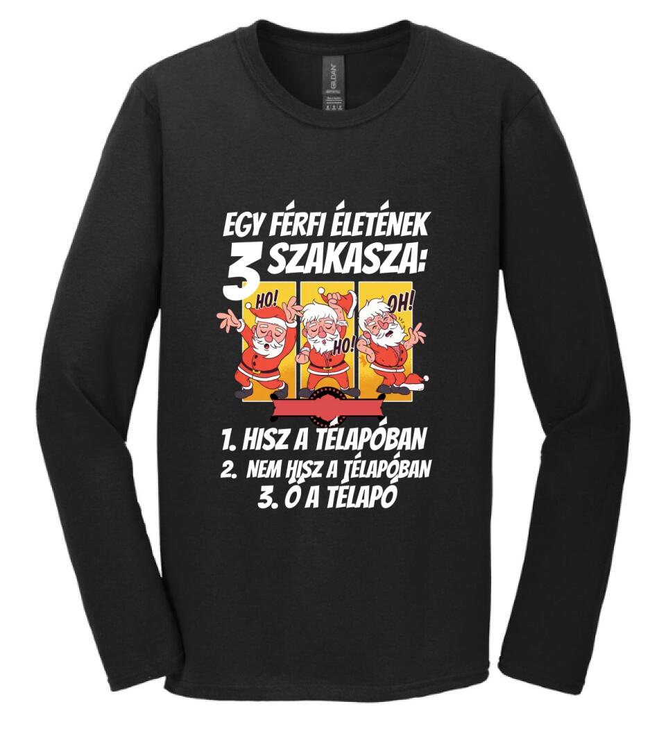 Egy férfi élete télapó pontok