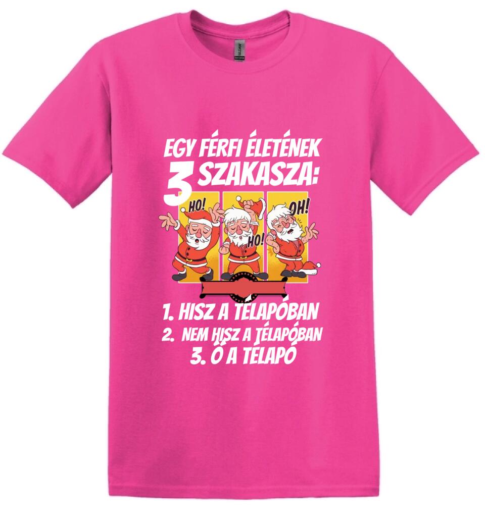 Egy férfi élete télapó pontok