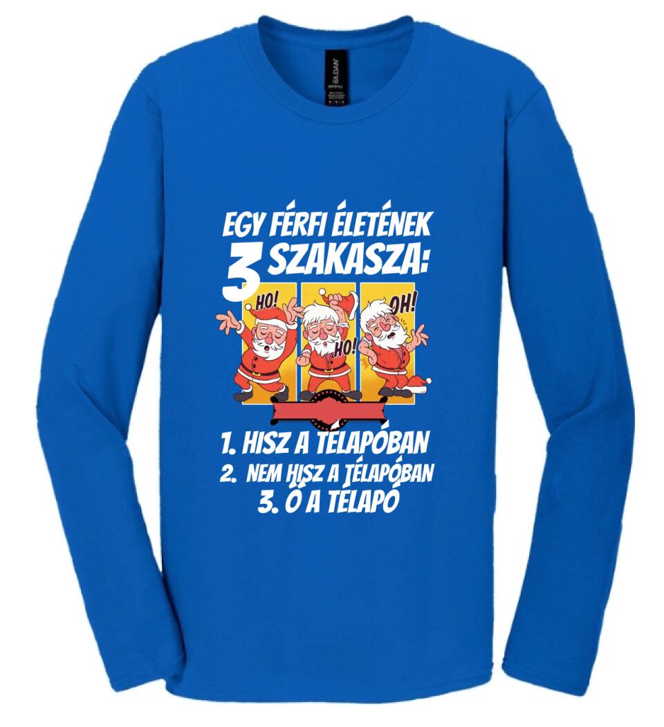 Egy férfi élete télapó pontok