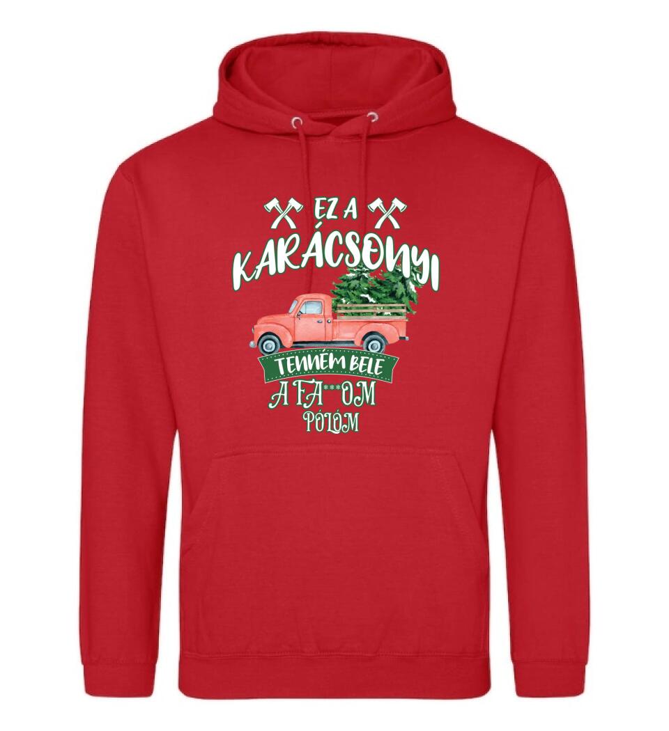 Ez a karácsonyi tenném bele fabefaragó póló