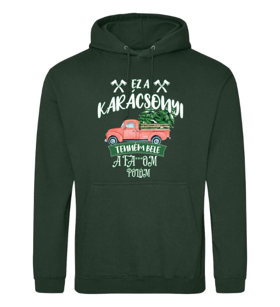 Ez a karácsonyi tenném bele fabefaragó póló