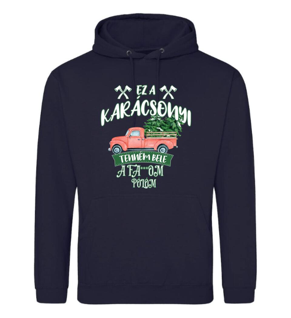 Ez a karácsonyi tenném bele fabefaragó póló