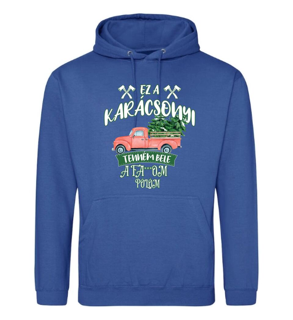 Ez a karácsonyi tenném bele fabefaragó póló